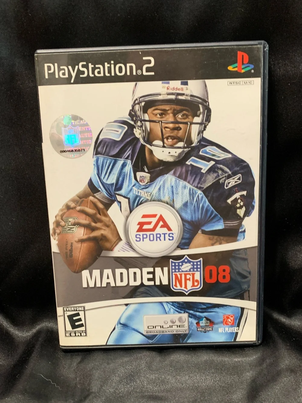 MADDEN 08 NFL EA Sports PS2 Video Game Rated E EUC